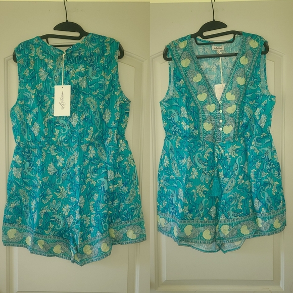 New Arnhem Aphrodite Romper Jade Green jumper L 12 - Picture 8 of 16
